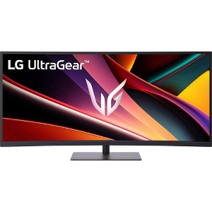 LG UltraGear 34" WQHD 240Hz 1ms Gaming Monitor with FreeSync Premium & DisplayHDR 400 - 1 of 4