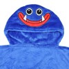 Poppy Playtime Huggy Wuggy Plush Super Soft Game Hooded Blanket Throw with Embroidered Face 50" x 60" Blue - 3 of 4