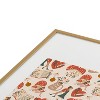 Dash and Ash Woodland Friends Metal Framed Art Print - Deny Designs - 3 of 4