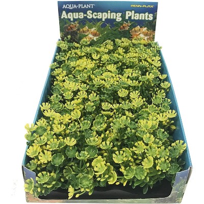 Penn-Plax Foregrounder Aqua-Scaping Bunch Plants Small Yellow