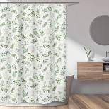 Botanical Leaf Shower Curtain - Sweet Jojo Designs