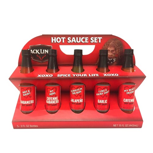 Hot Sauce Gift Set - Set of 5 by Jack Links