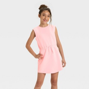 Girls' Airy Sleek Dress - All In Motion™ - 1 of 3