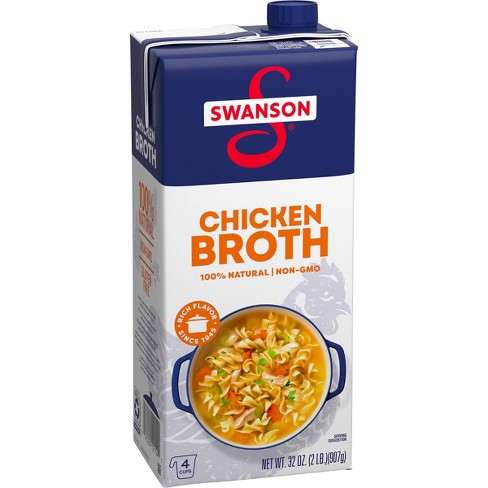 Swanson Gluten Free Chicken Broth 32oz : Target