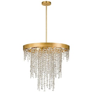Crystorama Lighting Winham 6 - Light Chandelier in  Antique Gold - 1 of 4
