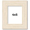 PosterPalooza | 4x5 Wide Barnwood Picture Frame, UV Acrylic, 6 Finishes - Grey, Brown, White, and Black - 2 of 4