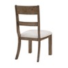 PAGED Contemporary Dining Chairs Set of 2 Upholstered Kitchen Chairs with Wood Farme for Living Room, Restaurant - 4 of 4