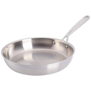 Gibson 10 Inch Stainless Steel Tri-Ply Double Riveted Fry Pan in Silver - 1 of 4