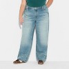 Women's 90's Mid-Rise Relaxed Straight Jeans - Wild Fable™ - 2 of 3