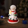Mr. Christmas Mini Nostalgic Ceramic LED Christmas Decoration Figurine - 2 of 2