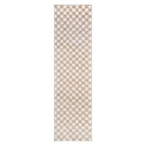 World Rug Gallery Block Shag Rug – Great for Living Room, Bedroom, or Entryway – Medium Pile, Easy to Clean – Anthracite Dark Gray - 1 of 4