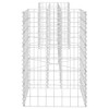 vidaXL Gabion Planter Silver Steel wire 102.4 x 15.7 x 15.7 in - 4 of 4