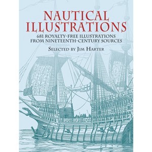Nautical Illustrations - (Dover Pictorial Archive) (Paperback) - 1 of 1