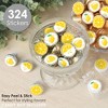 Big Dot of Happiness So Fresh - Lemon - Citrus Lemonade Party Small Round Candy Stickers - Party Favor Labels - 324 Count - 2 of 4