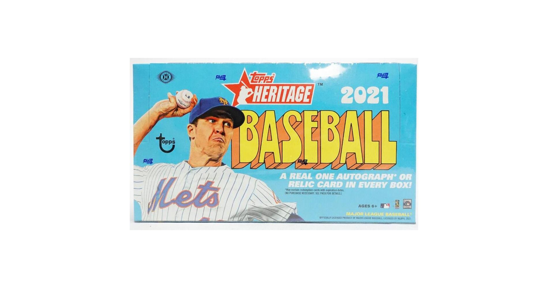 2021 Topps Heritage Baseball Hobby Box