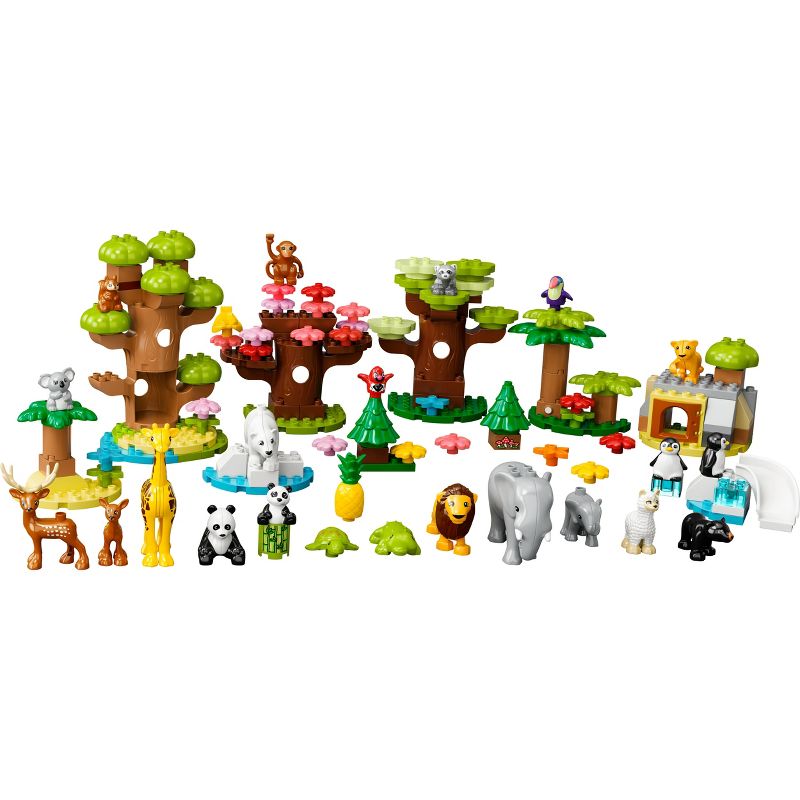 LEGO DUPLO Wild Animals of the World Toy Animal Figures 10975, 3 of 9