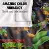 Kids' Teenage Mutant Ninja Turtles: Mutant Mayhem Nightly Rooftop Escapade Silky Touch Blanket White 36X58 - 4 of 4