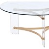 Sosi Gold Finish Coffee Table - 4 of 4