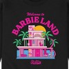 Men's - Barbie - Welcome To Barbie Land Graphic Fleece Sweatshirt - 2 of 4