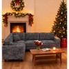 Christopher Knight Home Walter Modern 97''Corduroy L Shaped Sectional Sofa with Armrest Storage - 2 of 4