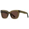 WMP Eyewear Women's Polarized Thick Frame Square Sunglasses with Cat Eye Corners - 3 of 4