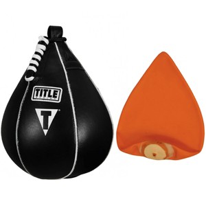 Title Boxing Leather Speed Bag and Bladder - 1 of 1