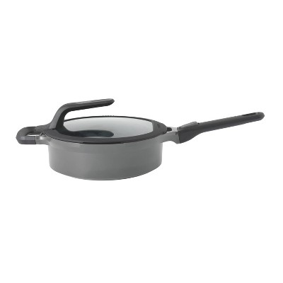 BergHOFF GEM 10" Stay-Cool Covered Sauté Pan, Grey, 3.5 Qt