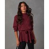 VICI Womens Wixson Belted Mock Neck Sweater - image 2 of 4