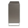 Treasure Trove Accents 4 Door Credenza Galva Metallic/White - 4 of 4