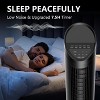 SUGIFT 35" Tower Fan for Bedroom, Oscillating Fans for Indoors with 3 Speeds, 3 Modes, 7.5H Timer, Bladeless Fan, Standing Floor Fans, Black - 3 of 4