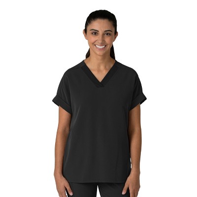 Wink Nova Women's Drop Shoulder Boxy Scrub Top