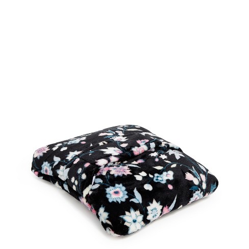 Vera Bradley Plush Throw Blanket in Blooms and Branches Navy