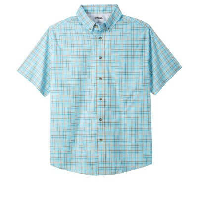 KingSize Short Sleeve Wrinkle Resistant Sport Shirt