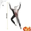 Garvee Halloween Climbing Zombies Wall Decoration, Life Size Climbing Dead Zombie with Knife on Head Decoration - 3 of 4
