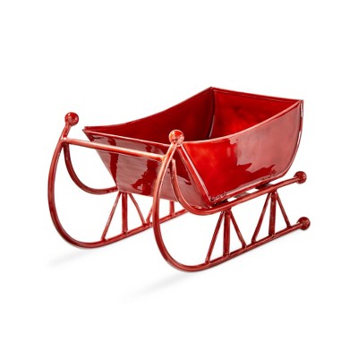 tag Vintage Sleigh Enamel Decor