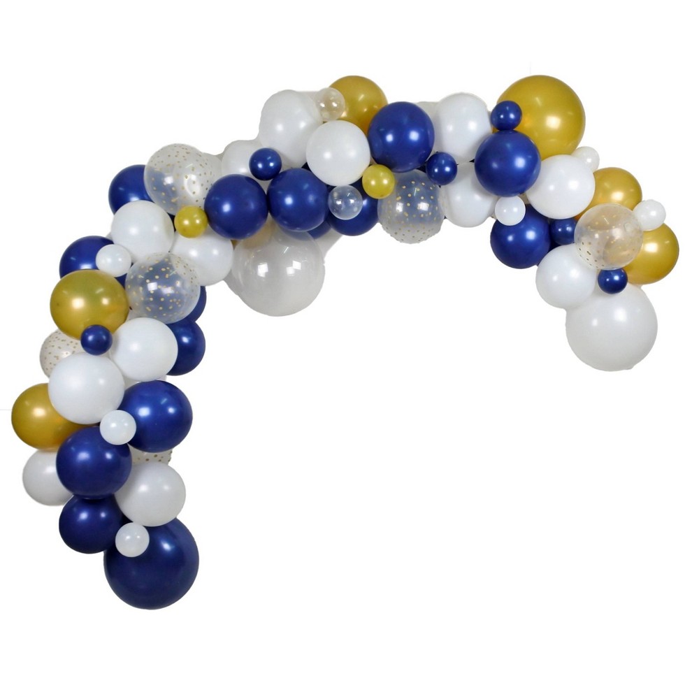 Large Balloon Garland/Arch Navy/Gold - Spritz™