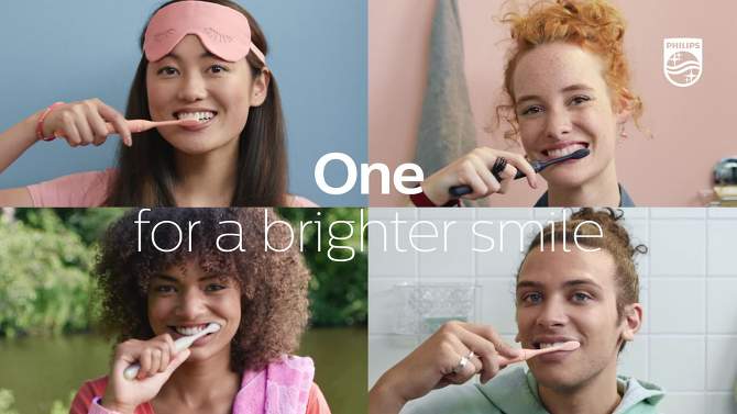 Philips One by Sonicare Rechargeable Electric Toothbrush, 2 of 13, play video
