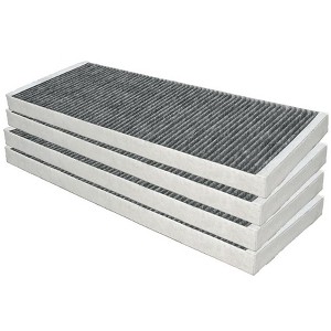 Nispira Model Y Cabin Intake Air Conditioning Inlet Vent Activated Carbon Filter Replacement For Tesla | 2020 2021 2022 2023. 4 Packs - 1 of 4