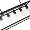CWI Lighting Alyson 5 Light Down Chandelier With Black Finish - 3 of 3