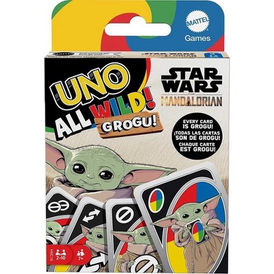 Mattel Uno Card Game - The Mandalorian All Wild Grogu : Target