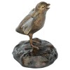 Design Toscano Single Baby California Quail Solid Cast Bronze Garden Statue - 2 of 4