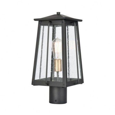 Elk Home Kirkdale 2 - Light Post Light in  Matte Black