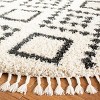 Moroccan Fringe Shag MFG245 Power Loomed Area Rug  - Safavieh - 3 of 3