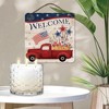Courtside Market 13.5 oz 3-Wick Citronella Candle & Truck Fireworks 10x10 Hanging Artboard Set - 2 of 4