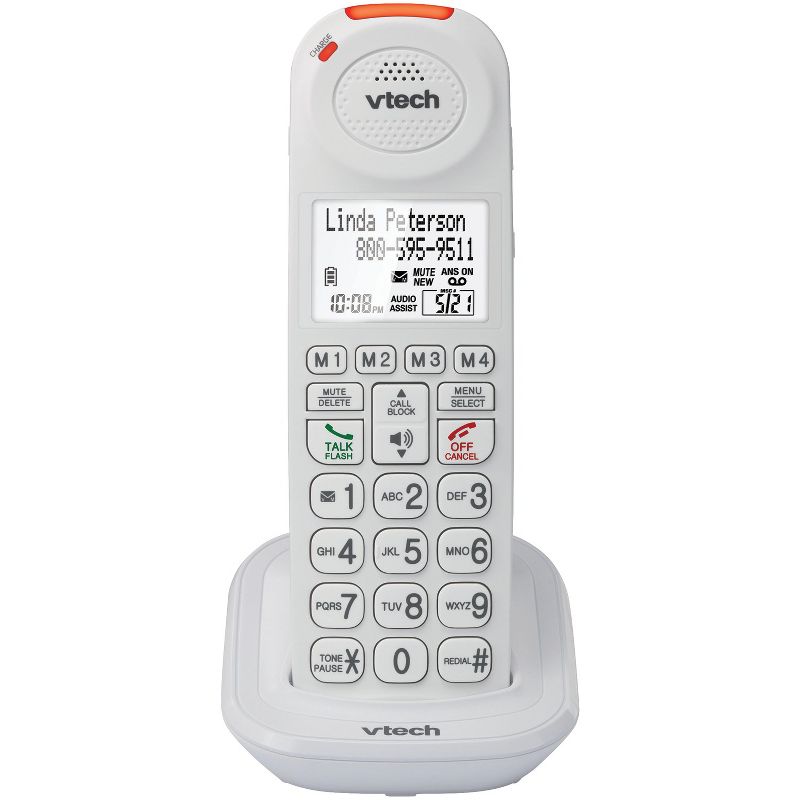 VTech® Amplified Accessory Handset with Big Buttons and Display, 1 of 5