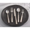Saro Lifestyle Ribbed Flatware, Silver (Set of 5) - 3 of 4