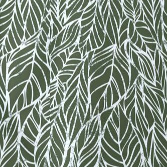 olive green leaf outline