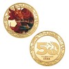 Fanattik Dungeons & Dragons 50th Anniversary 24k Gold Plated Coin - 4 of 4