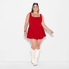Women's Game Day Lace Drop Waist Mini Skater Dress - Wild Fable™ - 2 of 3