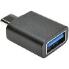 Tripp Lite USB-C® Male to USB-A Female USB 3.1 Gen 1 Adapter, U428-000-F in Black - 2 of 2